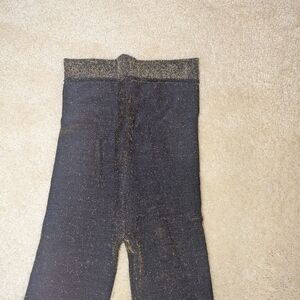 Shimmer Gold Footless Tights